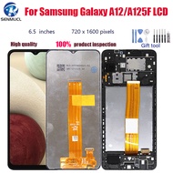 Original For Samsung Galaxy A12/A125F LCD Display  Screen Touch Panel Digitizer Assembly With Frame