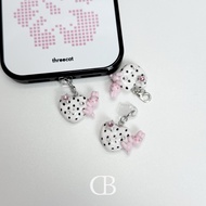 Mobile Phone dust plug: charm plug 🪽