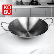 Non-stick Horeca Stainless Steel Wok