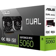 ASUS Dual GeForce RTX 5060 8GB GDDR7 OC Overclock Edition - DUAL-RTX5060-O8G