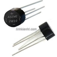 10 ROUND BRIDGE Rectifier Bridges 2A 2W10 2A/1000V