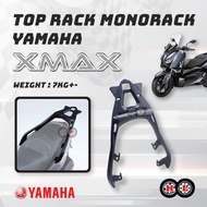 HEAVY DUTY TOP RACK BOX YAMAHA XMAX250 -Bracket Top Box YAMAHA XMAX250 Monorack Universal EMS Rack Aluminium Box Tahan