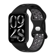 【Ash123】 Dual Colors Strap for Band 8 pro Watchband for Smart Mi Band8 pro 8Pro Wristband Sport Repl