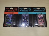 Bearbrick Eva 初號機，8號機，13號機 Set 100%