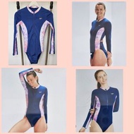 Speedo 女裝長袖連身泳衣