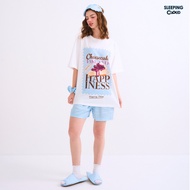 SLEEPING CLOUD Pajamas | 7 DAYS T-SHIRT + 1 LYOCELL Pants : + Cheesecake