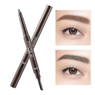 [COD] 2-in-1 Waterproof Eyebrow Pencil Sweatproof Natural Shades Defined & Long-Lasting Tint Brow Ma