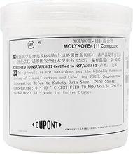 Molykote 111 Compound 150g 5.3oz Grease Valve Lubricant and Sealant Translucent White Plug Valves O-