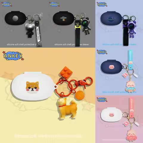 Case for Sony WF-C510 WF-C500 WF-C700N Silicone Lovely Pig Earbuds Soft Protective Headphone Cover H