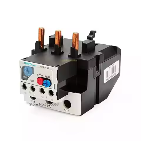 CHNT NR2-93/Z 30-40A 37-50A 48-65A 55-70A 63-80A 80-93A Thermal Protection Overload Relay For CJX2 4