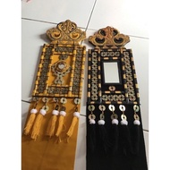 lamak pis bolong bali plat - kuning