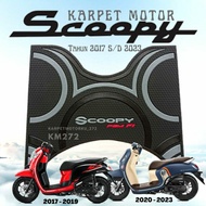 Karpet Motor Honda Scoopy Fi Tahun 2017 - 2023 Alas Kaki Motor Scoopy