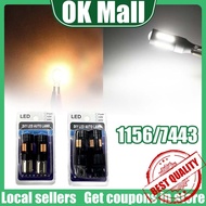 【READY STOCK】Hyper Flash T20 LED/7440 WY21W Turn Signals/1156 BA15S Auto Lights/Car LED Brake Revers