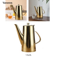 [Vaveren] Stainless Steel Water Pitcher Fridge Lemon Kettle Iced Beverage Dispenser for Beverage Sho
