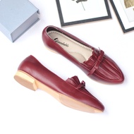 Geovani Chitra - Sepatu Kulit Wanita Flat Terbaru Sepatu Kerja Wanita Dewasa Sepatu Cewek Tutong Sep