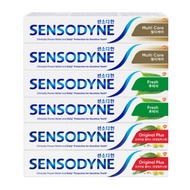 Sensodyne Toothpaste (100g, 6EA), Original Plus 2 + Fresh 2 + Multi Care 2