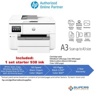 HP OfficeJet Pro  9730 replacement for 7740 Wide Format All-in-One Printer (T&G E-Wallet Rm80)