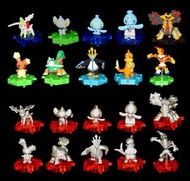 Bandai 超大全寵物小精靈扭蛋 02 全新套裝 Pokemon 02 扭蛋 (一套20款連1張蛋紙) 原封膠袋未開