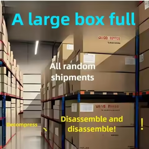 Over 1,000 Random Items from Emergency Warehouse, Novelty Gift Pack, Colorful Surprises & Diverse Pr