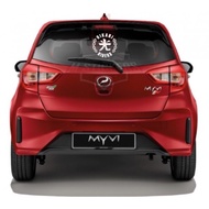 Hikari Riders Car Premium Sticker Waterproof