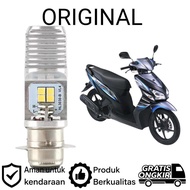 MATA AM 1pcs H6 LED Headlights 6 Eyes Bright White Honda vario 110 gen1 Motorcycle