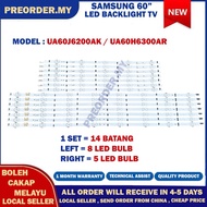 UA60J6200AK / UA60H6300AR SAMSUNG 60" LED TV BACKLIGHT(LAMPU TV SAMSUNG 60 INCH LED TV BACKLIGHT UA6