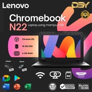 (Warranty 18 Month) LENOVO N22 CHROMEBOOK | DISPLAY 11'8 | SSD 16GB | 4GB RAM | HDMI |  Intel Celero