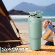 (SALE TẾT)Cốc giữ nhiệt inox 304 Elmich EL8309 dung tích 900ml