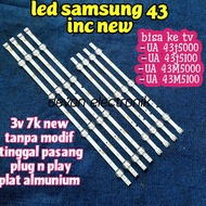 LED BACKLIGHT TV SAMSUNG 43J5000 43J5100 Backlight tv samsung UA43M5000 UA 43M5100 LED SAMSUNG