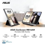 ASUS ZenScreen MB16AH  Portable USB Monitor- 15.6 inch, IPS, Full HD, USB Type-C, Micro-HDMI, Eyes Care As the Picture One