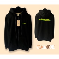 Cyberpunk Edgerunners Anime Logo Zipper Hoodie Jacket