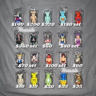 全新 Be@rbrick series 46 Bearbrick 熊仔餅 樹熊 達摩 幪面超人 拉打  1號 2號 電光超人 GRIDMAN勇者雷登 青蛙 米飯 米粒 Rice Flag 國旗 烏克蘭
