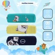 CLASSMATE Cute Pets Canvas Pen Bag Made of High Quality, Strong, Durable Material PP07-PE