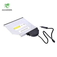 ALLGOODS USB 2.0 To Mini Sata Cable, 7+6 13Pin Adapter CD/DVD-ROM Drive Cord, ROM Slimline Drive Dig