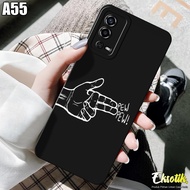 Case Oppo A55 - Eksotik - Casing Oppo A55 - Motif Lucu Aesthetic - Kesing Oppo A55 - Silikon Karet L