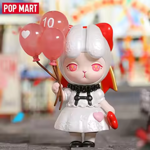 POP MART 10th Anniversary Limited Series Genuine Blind Box Mystery Box Ornament Figurines Guess Bag 