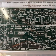 PCB Transceiver CB Radio AM 27 Mhz 11m Band (CBS V)