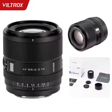 Viltrox 85mm F2.0 EVO FE Full Frame Auto Focus Medium Telephoto Prime Lens for Sony E Mount A7IV A7C