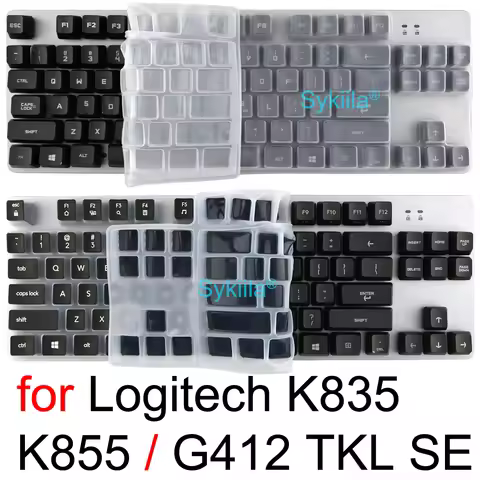 K835 Keyboard Cover for Logitech K835 K855 TKL G412 TKL SE for Logi Mechanical Silicone Protective P