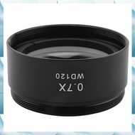 [W F S B] WD120 0.7X Trinocular Stereo Microscope Auxiliary Objective Lens Barlow Lens 48mm Thread