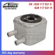 OE 028117021E 028117021H 028117021C Engine Oil Cooler for Audi A4 A8 A6 A3 Octavia Superb Bora Passa
