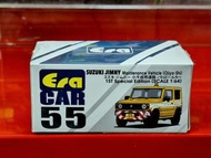 全新 ERA CAR 55 1/64 SUZUKI JIMNY MAINTENANCE VEHICLE OJIYA-SHI 日本 小千谷市道路維修 巡邏車 合金 模型車