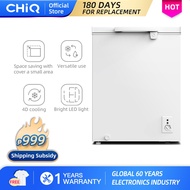 CHiQ CCF05DW 5 cu. ft. Chest Freezer 141 L Meat Freezer 4D Cooling Direct Cool Hovering Door from 45