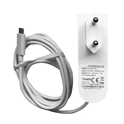 USB C Power Adapter for TP-Link Deco P7 TP-Link Deco M5 V1 Charger Power Cable 12V 1.2A USB C Plug T