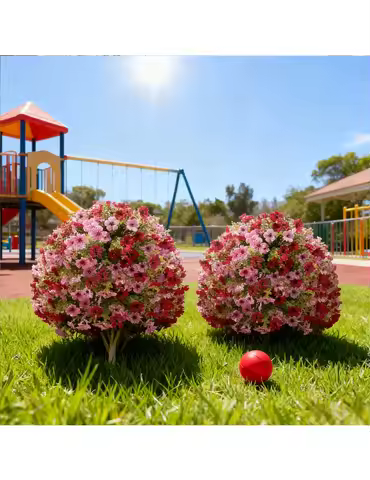 Home 2D Flat Outdoor Garden Decoration and Accessories, Home Decoration, Artificial Plants and Flowe