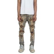 M1 batik patch - Desert fox monettt - Jeans