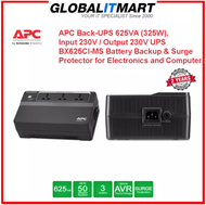 Activity subsidy APC 625VA UPS Battery Backup APC UPS (Brought to you by GLOBAL IT MART PTE LTD)