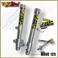 ♙Lighten Front shock JRP sticker (Outer Tube) - Wave125