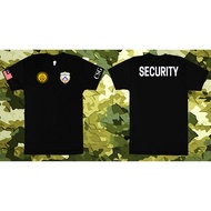 CSG Security Force Graphic Print T-Shirt | Unisex S-5XL | Fashion Malaysian Protective