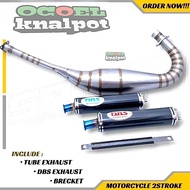 Dbs yamaha y125z y125zr 125z - rxz - rx135 - rxt135 - yt115 stainless power exhaust